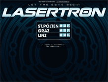 Tablet Screenshot of lasertron.at